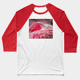 Flamingo, Unraveled. Baseball T-Shirt